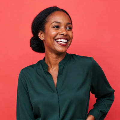 Illustrative portrait used in a sample team introduction post